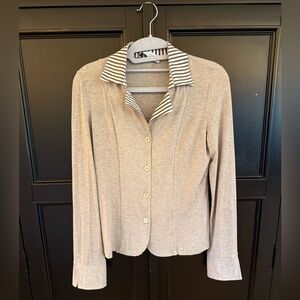 Fabiana Filippe button down long sleeve top S Gorgeous!
